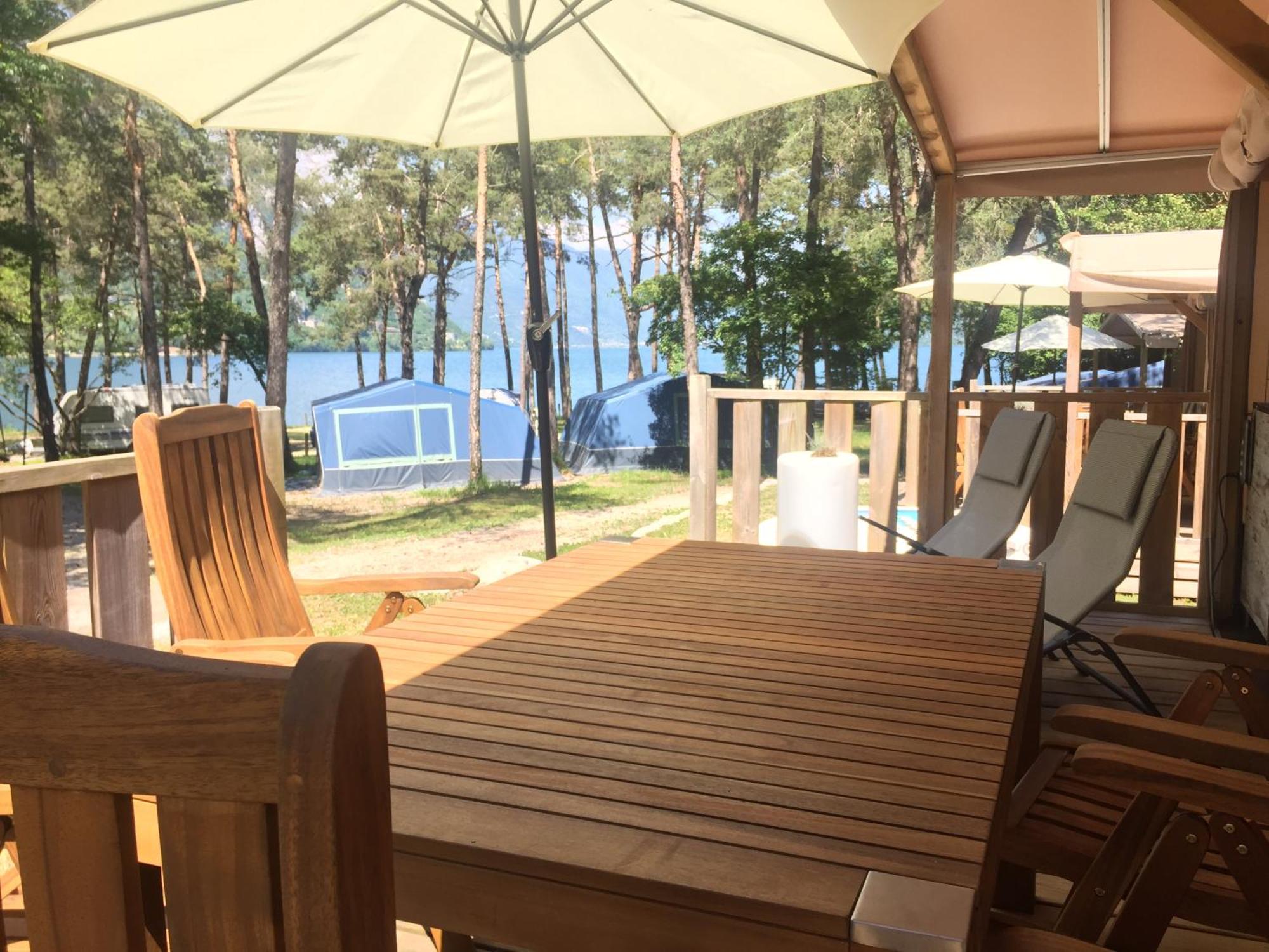Sportcamping & Glamping Resort Rio Vantone Crone Eksteriør bilde