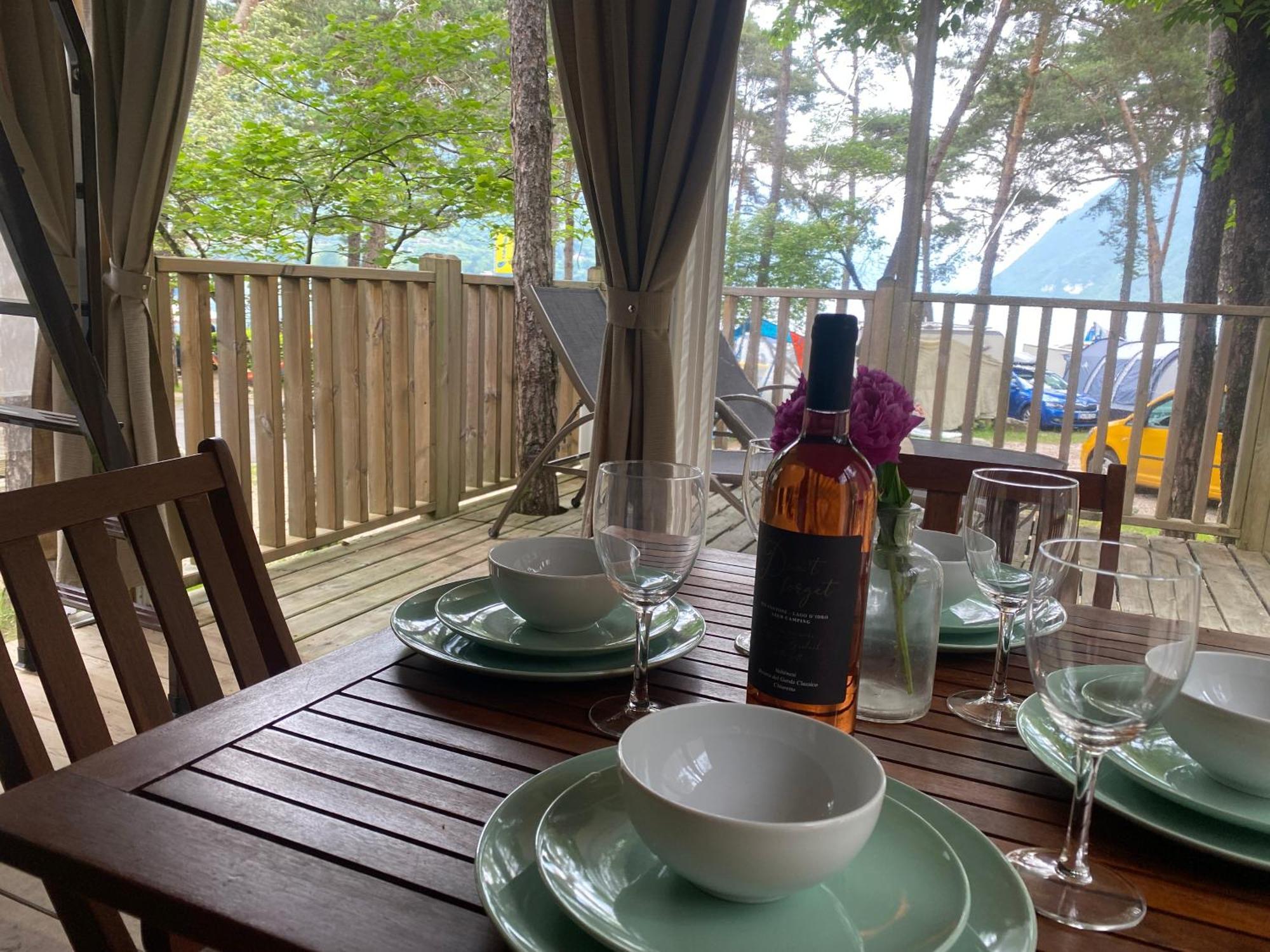 Sportcamping & Glamping Resort Rio Vantone Crone Eksteriør bilde