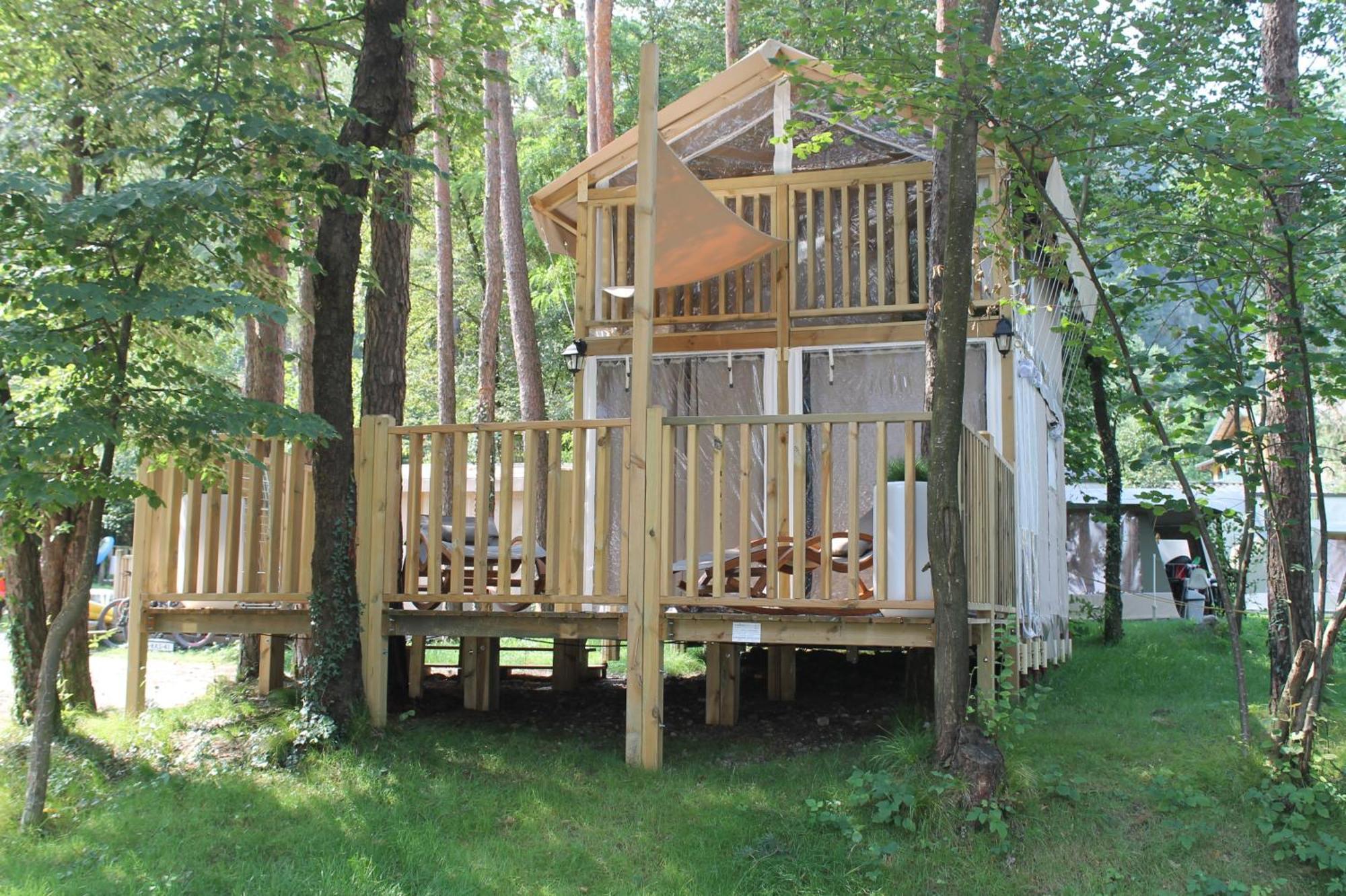 Sportcamping & Glamping Resort Rio Vantone Crone Eksteriør bilde