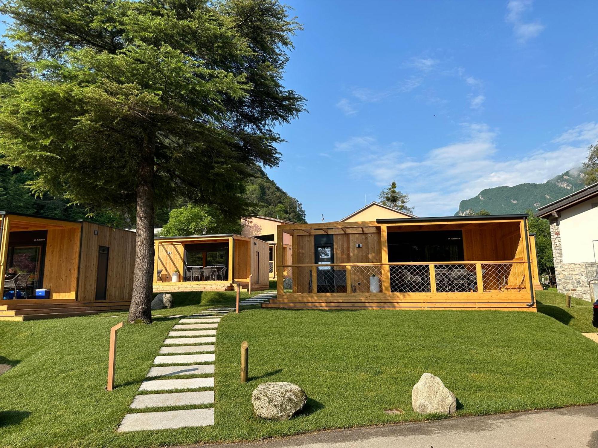 Sportcamping & Glamping Resort Rio Vantone Crone Eksteriør bilde