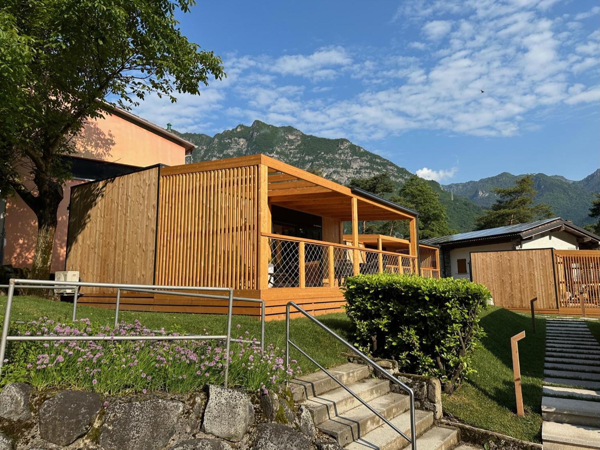 Sportcamping & Glamping Resort Rio Vantone Crone Eksteriør bilde